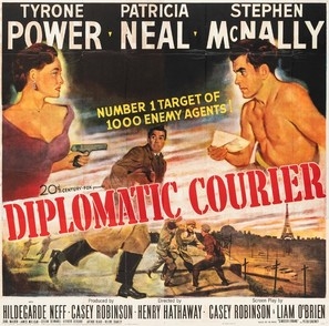 Diplomatic Courier movie posters (1952) tote bag
