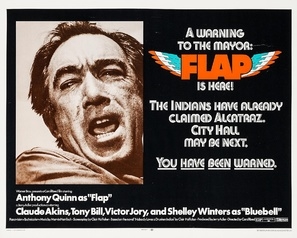 Flap movie posters (1970) wooden framed poster