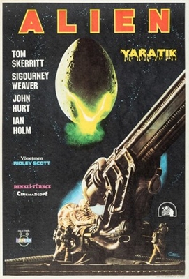 Alien movie posters (1979) Stickers MOV_1905627