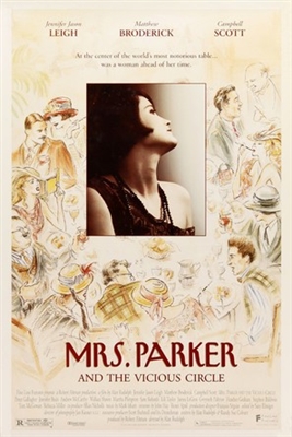 Mrs. Parker and the Vicious Circle movie posters (1994) metal framed poster