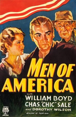 Men of America movie posters (1932) hoodie