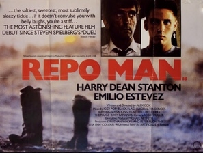 Repo Man movie posters (1984) wooden framed poster