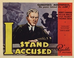 I Stand Accused movie posters (1938) poster