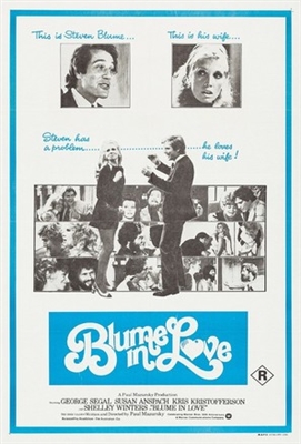 Blume in Love movie posters (1973) poster