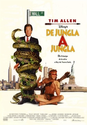 Jungle 2 Jungle movie posters (1997) wooden framed poster
