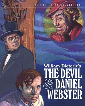 The Devil and Daniel Webster movie posters (1941) metal framed poster