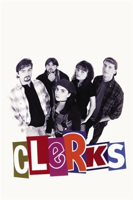 Clerks. movie posters (1994) metal framed poster