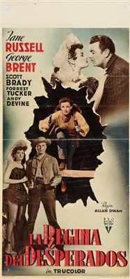 Montana Belle movie posters (1952) poster