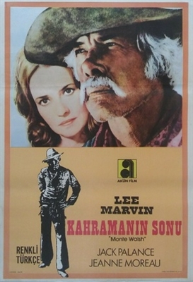 Monte Walsh movie posters (1970) wooden framed poster