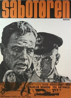 Morituri movie posters (1965) metal framed poster