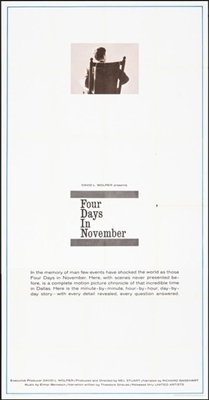 Four Days in November movie posters (1964) poster