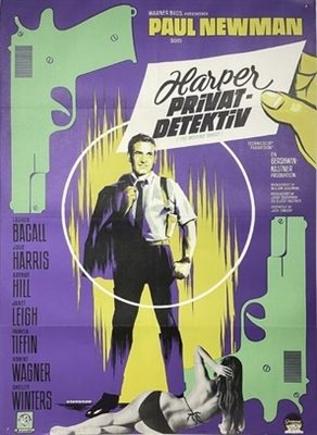 Harper movie posters (1966) wooden framed poster