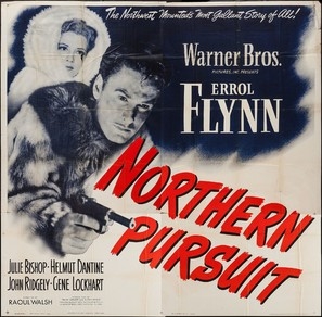 Northern Pursuit movie posters (1943) t-shirt