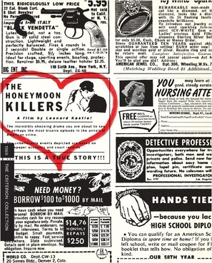 The Honeymoon Killers movie posters (1970) wood print