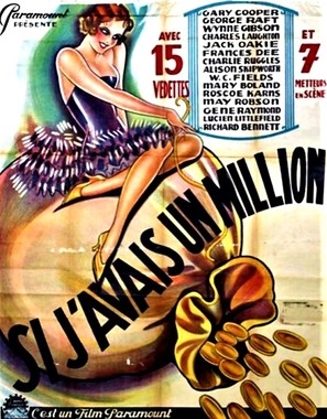 If I Had a Million movie posters (1932) metal framed poster