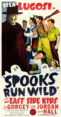 Spooks Run Wild movie posters (1941) poster with hanger