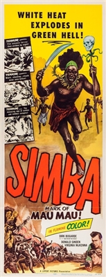 Simba movie posters (1955) Mouse Pad MOV_1908757