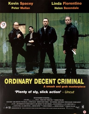 Ordinary Decent Criminal movie posters (2000) wooden framed poster