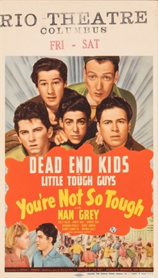 You're Not So Tough movie posters (1940) wooden framed poster