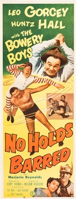 No Holds Barred movie posters (1952) poster