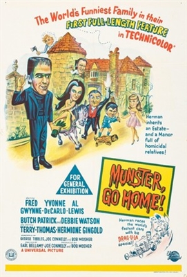 Munster, Go Home movie posters (1966) Stickers MOV_1909107