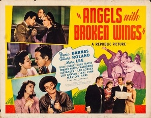 Angels with Broken Wings movie posters (1941) wood print