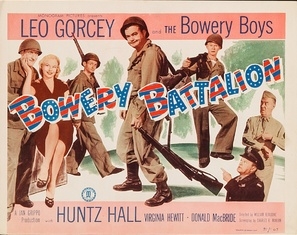 Bowery Battalion movie posters (1951) metal framed poster