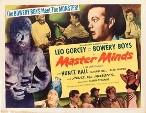 Master Minds movie posters (1949) wood print