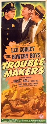 Trouble Makers movie posters (1948) wooden framed poster