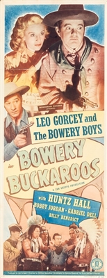 Bowery Buckaroos movie posters (1947) poster with hanger