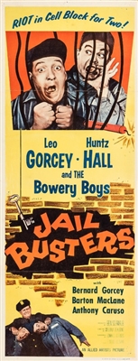 Jail Busters movie posters (1955) canvas poster