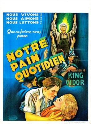Our Daily Bread movie posters (1934) canvas poster