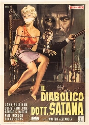 Gritos en la noche movie posters (1962) wooden framed poster