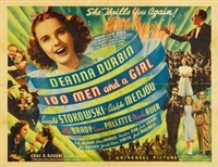 One Hundred Men and a Girl movie posters (1937) Longsleeve T-shirt #3656455