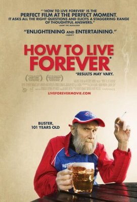 How to Live Forever movie poster (2009) wooden framed poster