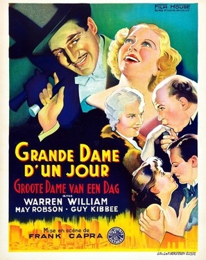 Lady for a Day movie posters (1933) poster with hanger