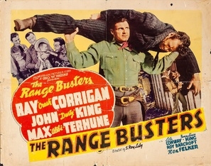 The Range Busters movie posters (1940) wooden framed poster