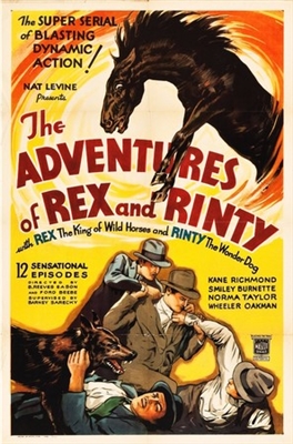 The Adventures of Rex and Rinty movie posters (1935) wood print
