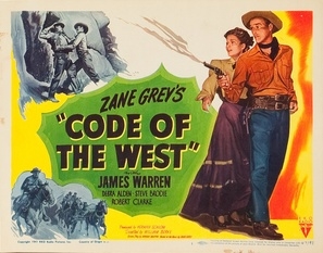 Code of the West movie posters (1947) wood print