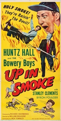 Up in Smoke movie posters (1957) metal framed poster