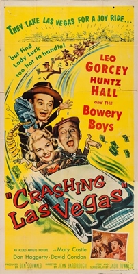 Crashing Las Vegas movie posters (1956) poster