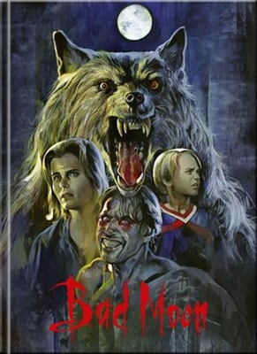 Bad Moon movie posters (1996) wooden framed poster