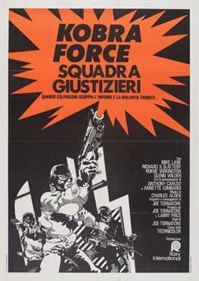 Zebra Force movie posters (1976) wood print