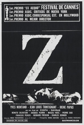 Z movie posters (1969) Poster MOV_1910856