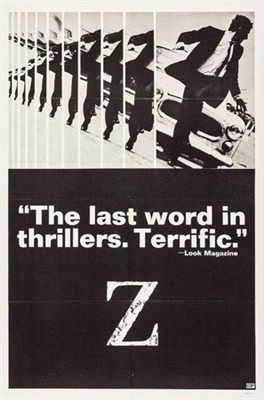 Z movie posters (1969) Tank Top