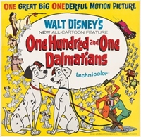 One Hundred and One Dalmatians movie posters (1961) sweatshirt #3657423