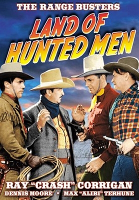 Land of Hunted Men movie posters (1943) wood print