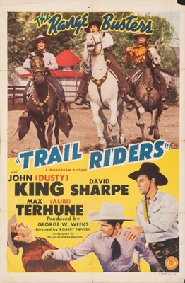 Trail Riders movie posters (1942) Stickers MOV_1910911