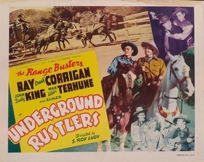 Underground Rustlers movie posters (1941) poster