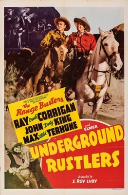 Underground Rustlers movie posters (1941) poster